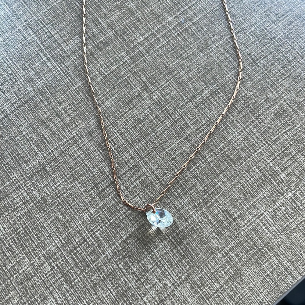 H&M RHINESTONE-PENDANT NECKLACE - Picture 2 of 4